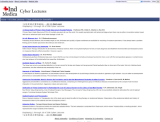 cyberlectures.indmedica.com screenshot