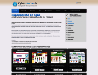 cybermarches.fr screenshot