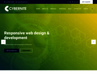 cybernite.in screenshot