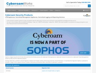 cyberoamworks.com screenshot