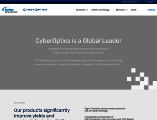 cyberoptics.com screenshot