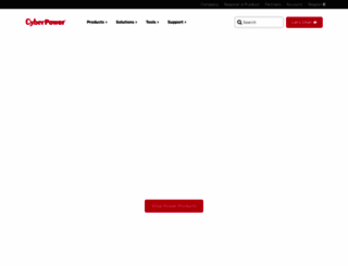 cyberpowersystems.com screenshot