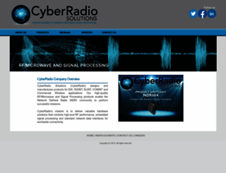 cyberradiosolutions.com screenshot