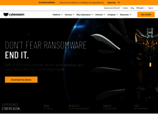 cyberreason.com screenshot