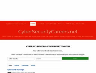 cybersecuritycareers.net screenshot