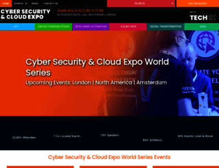 cybersecuritycloudexpo.com screenshot