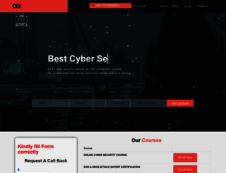 cybersecuritycourse.org screenshot