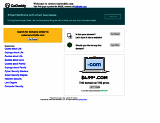 cybersecuritylife.com screenshot