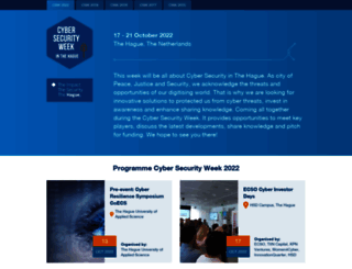 cybersecurityweek.nl screenshot