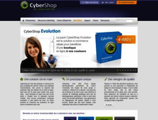 cybershop.fr screenshot