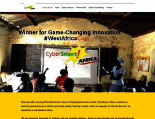 cybersmartafrica.org screenshot