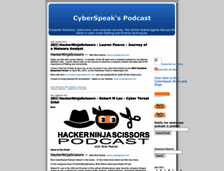 cyberspeak.libsyn.com screenshot
