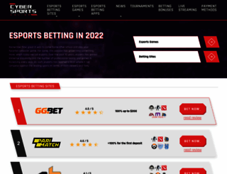 cybersports.online screenshot