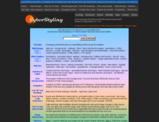 cyberstyling.pavovision.com screenshot