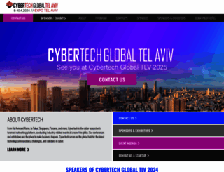 cybertechisrael.com screenshot
