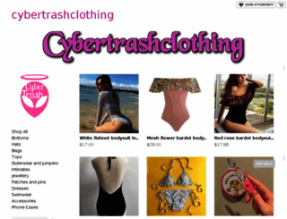 cybertrashclothing.storenvy.com screenshot