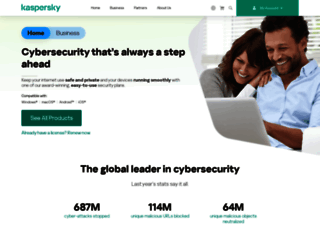 cyberwar.kaspersky.com screenshot