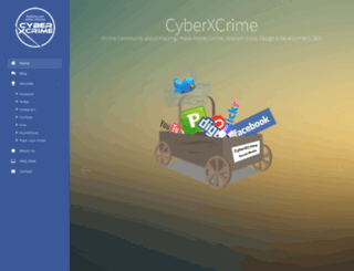 cyberxcrime.com screenshot