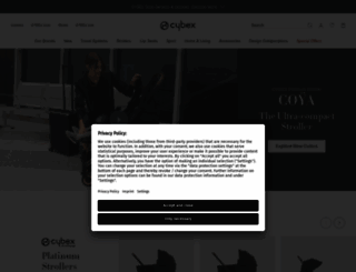 cybex-online.com screenshot