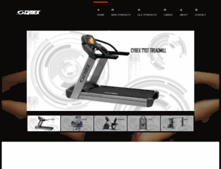 cybexfitnessequipment.com screenshot