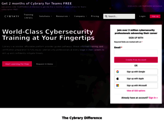 cybrary.com screenshot