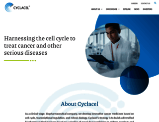 cyclacel.com screenshot