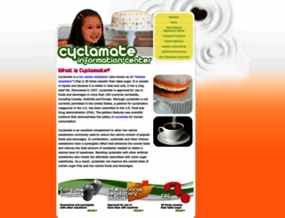 cyclamate.org screenshot