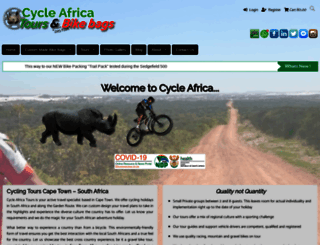 cycle-africa.co.za screenshot