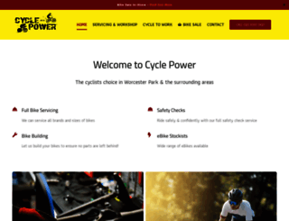 cycle-power.com screenshot