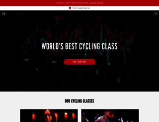 cyclebar.com screenshot