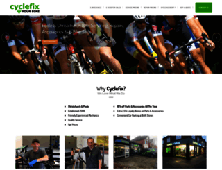 cyclefix.co.uk screenshot