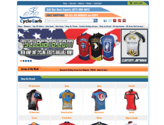 cyclegarb.com screenshot