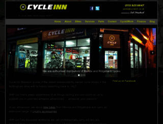 cycleinn.co.uk screenshot
