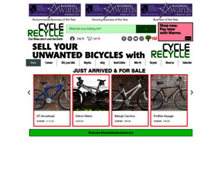 cyclerecycleuk.com screenshot