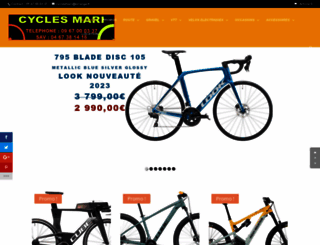 cycles-mari.com screenshot