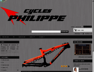cycles-philippe.com screenshot