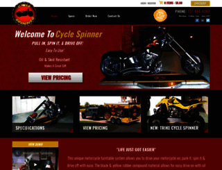 cyclespinner.com screenshot
