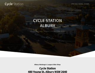 cyclestation.com.au screenshot