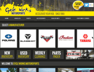 cycleworks.com screenshot
