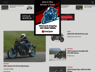 cycleworld.com screenshot