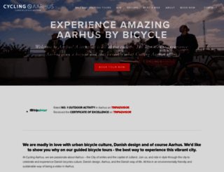 cycling-aarhus.dk screenshot