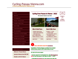 cycling-passau-vienna.com screenshot