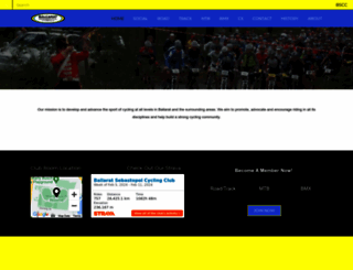 cyclingballarat.com.au screenshot