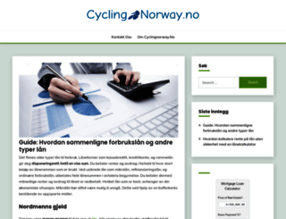 cyclingnorway.no screenshot