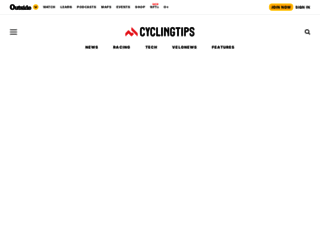 cyclingtips.com.au screenshot