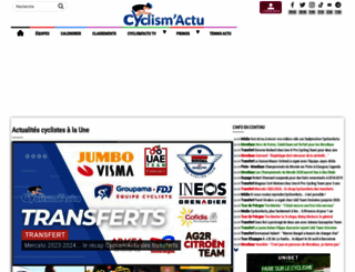 cyclismactu.fr screenshot