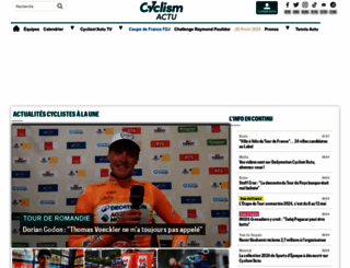 cyclismactu.net screenshot