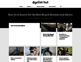 cyclisthut.com screenshot