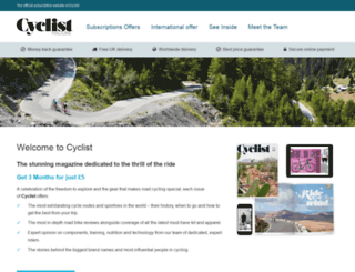cyclistmag.co.uk screenshot
