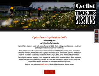 cyclisttrackdays.com screenshot